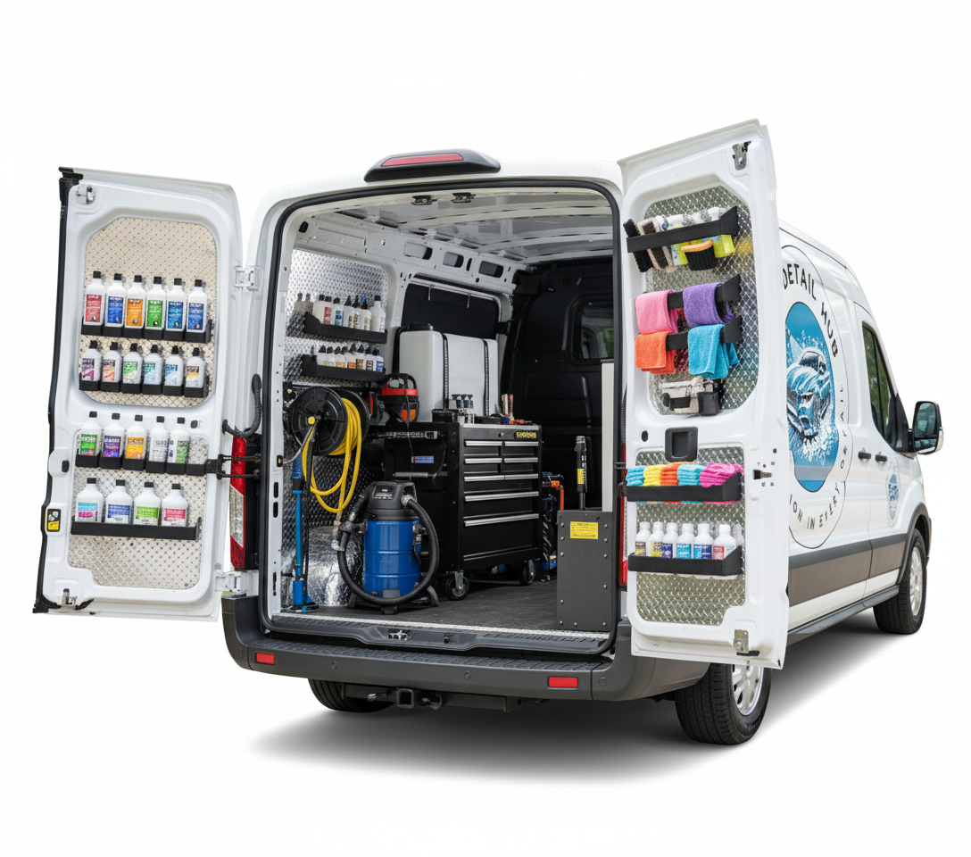 Mobile detailing van
